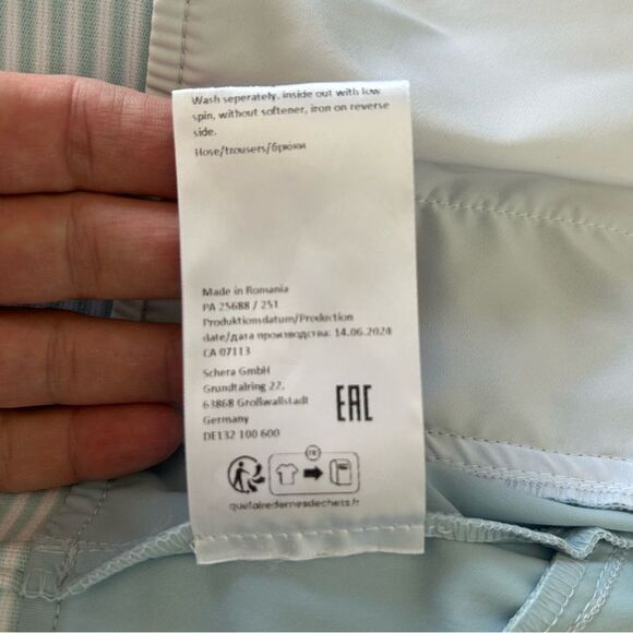 Raffaello Rossi Natina Sports pants in light blue - Picture 8 of 15